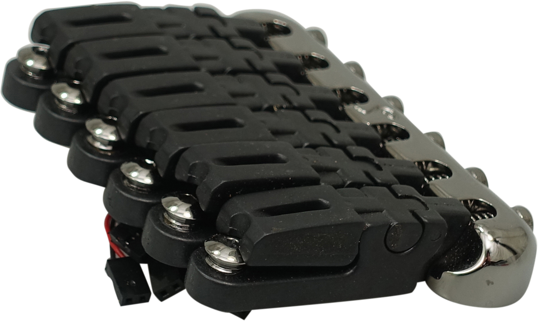 Schaller Guitar bridge Hannes 6 Piezo Vintage Copper Schaller