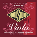 RotoSound Viola Strings Professional Set RS2000