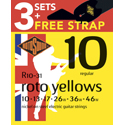 Rotosound R10-31-F Satz+Strap