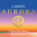 Larsen Aurora Violin Strings Set 4/4 with D Alu Strong
