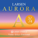 Larsen Aurora Violin Strings A 3/4 medium