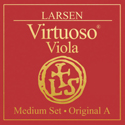 Larsen Viola strings Virtuoso Set A Ball medium