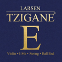 Larsen Violin strings Tzigane E steel ball Strong