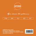 Optima Banjo strings Set 2705