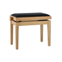 GEWA Deluxe Piano Bench matt oak