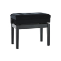 GEWA Piano Bench Deluxe Compartment Black matte