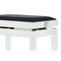GEWA Deluxe Piano Bench White matte