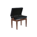 GEWA Piano Bench Deluxe Compartment matt walnut