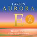 Larsen Aurora Violin Strings E 3/4 ball removable medium