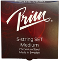 Prim Violin Strings Electric Violin Set 5-String Medium 1319