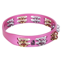 Toca Tambourine Colorsound Matte Pink Haze TCT10-PH