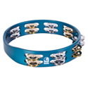 Toca Tambourine Colorsound Matte Ocean Blue TCT10-OB