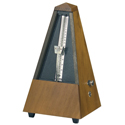 Wittner Metronome pyramid shape Nut brown. Matte 813M