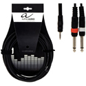 Alpha Audio Y cable 3,5 ST-2MO-3m