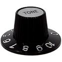 Volume knob TONE-BKSLV