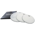 Remo Emperor White roughened ProPack PP-1412-BE