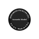 DiMarzio DP130BK Acoustic Model