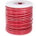 Wire, 0,35mm, red, 15m