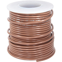 Wire, 0,35mm, brown, 15m