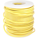 Wire, 0,35mm, yellow, 15m