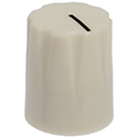 Mini-Fluted knob Ivory