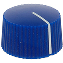 Amp style knob LC-Blue