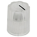 Mini-Fluted knob transparent