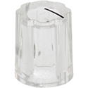 Mini-Fluted knob Crystal