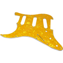 Toronzo Pickguard ST-SSS-LH-3PLY-Pearl Yellow