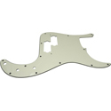 Toronzo Pickguard PB-3PLY-Vintage White