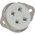 Tube Socket 4-Pin-CM