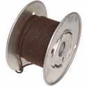 Cloth covered wire BRN-STR-22AWG-PT-MT