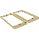 Humbucker Ring Set Flat-Angled Gold