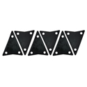 Latin Percussion Conga Hardware plastic base for side plate Galaxy (3-hole)