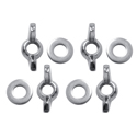 Latin Percussion Hardware Accessories & Spare Parts Wing Nut 5/16 inch - Conga Clamp Nut Classic - City - LPA652 Aspire - M290 Matador - LP290B - LP299 chrome