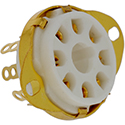 Tube Socket Octal FD8-BG-Gold