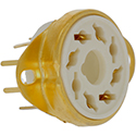 Tube Socket Octal TS8-PCLL-GOLD