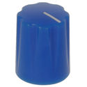 Mini-Fluted knob blue Push-On