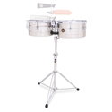 Latin Percussion Timbales Tito Puente Stainless Steel 12 inch/13 inch