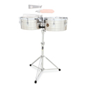 Latin Percussion Timbales Tito Puente Stainless Steel 13 inch/14 inch