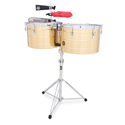 Latin Percussion Timbales Tito Puente Thunder Timbs Brass