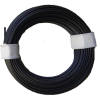 Wire, 0,25mm, black, 10m