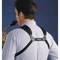 Neotech Saxophone strap Soft Harness Black, length 33 - 44.4cm