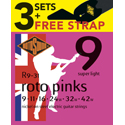 Rotosound R9-31-F Satz+Strap