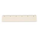 GNA Plastic saddle for classical guitar, notched 4/4 size