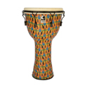 Toca Djembe Freestyle Mechanically Tuned Kente Cloth SFDMX-14KB