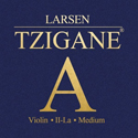 Larsen Violin strings Tzigane multifilament fiber core A aluminum medium