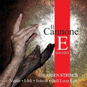 Larsen Violin strings Il CANNONE E steel ball Soloist
