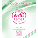 Corelli Violin strings New Crystal Medium-Light 700MLB