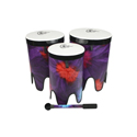 Toca Nesting Drums Tom Tom Freestyle II 3-piece set TSSNT-3PCWP-FDP